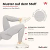 Bellivalini Sport Leggings Damen High Waist Po Push Up Gym Produktbild-Vorschau 5