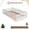 Crazy Pine Lit d'enfant 100x200 cm - Lit de sol Montessori Voir les images du produit 2