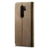 Redmi Note 8 Pro Pouzdro, Kožené Peněženkové Pouzdro s Náhled obrázku produktu 3