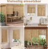 WOLTU Bambusrollo Sonnenschutz Sichtschutz, Seitenzugrollo Produktbild-Vorschau 8