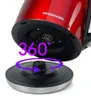 Edelstahl Wasserkocher 1,7 L 2200 W Rot FR010 | BERGMANN Produktbild-Vorschau 10