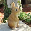 Figurine décorative Lapin de jardin assis à la verticale Voir les images du produit 5