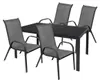 Set da giardino Set di sedute 5 pezzi L125xL70cm Non-Legno Anteprima dell’immagine prodotto 2
