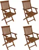 DEGAMO Gartenset Sitzgruppe Holzgarnitur Klappgarnitur Produktbild-Vorschau 4