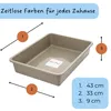 2er Set Katzenklo Katzentoilette offen ohne Deckel Katzen Produktbild-Vorschau 6
