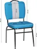 Wohnling sedia da pranzo American Diner anni '50 retro blu Anteprima dell’immagine prodotto 2