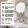 Mucola nástenné zrkadlo vrátane LED 10x make-up zrkadlo Náhľad obrázku produktu 8