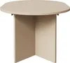 A round table with a pedestal base, shown from a slightly elevated front-facing angle. Anteprima dell’immagine prodotto
