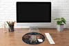 MuchoWow® Mauspad Mousepad Elefant - Rot - Tiere 50x50 cm - Produktbild-Vorschau 4