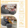 Dreamroots Bean Bag 70x70x70 cm beanbag bambini con Anteprima dell’immagine prodotto 7
