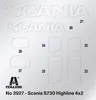 Kit camion 3927 - SCANIA S730 HIGHLINE 4x2 (1:24) Voir les images du produit 3