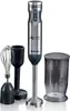 A hand blender and its accessories are displayed against a white background. Anteprima dell’immagine prodotto