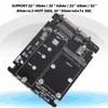 karta adaptera 2 w 1 dla dysków Mini M.2 NGFF i MSATA SSD Podgląd zdjęcia produktu 6