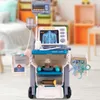 MalPlay Grosser Arztkoffer Wagen EKG Doktor-Set Stethoskop Produktbild-Vorschau 9