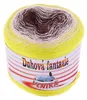 200g Strickgarn Duhová fantazie lemon butterfly Produktbild-Vorschau