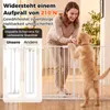 COSTWAY Barierka zabezpieczająca schody, 3-częściowa Podgląd zdjęcia produktu 4