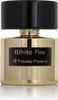 A close-up studio shot of a Tiziana Terenzi White Fire perfume bottle. Produktbild-Vorschau