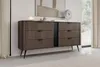 BETTSO Kommode ARVIS - Luxus Design, 6 Schubladen, Eiche Produktbild-Vorschau 3