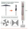 Schutzhülle für Sonnenschirm mit Stange - Kaki, Ø 300 cm Produktbild-Vorschau 7