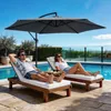FCH Sonnenschirm Gartenschirm Ø300cm Balkonschirm Produktbild-Vorschau 6