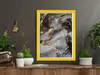 MG Design, rám na obrázky žltý, 40 x 60 cm – vyrobený z Náhľad obrázku produktu 3