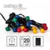 Lichterkette LED Kugel bunt 20 LEDs Deko Innen Beleuchtung Produktbild-Vorschau 5