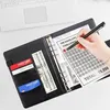 A5-Geld-Organizer(Schwarz)Geldspar-Ordner,Budget Binder mit Produktbild-Vorschau 6