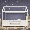 okwish Dětská postel dřevěný dům postel, rám postele 90 x Náhled obrázku produktu 2