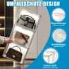 2 Stück Acryl Vitrine mit LED-Beleuchtung Magnettür Produktbild-Vorschau 3