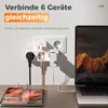 TESSAN Mehrfachstecker 3 Fach Steckdosenadapter mit 2 USB A Produktbild-Vorschau 4