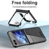 A product image showcasing a foldable phone case in both open and closed states, with promotional text. Náhled obrázku produktu