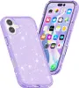 iPhone 17 Hülle - Coverup Glitzer TPU Back Cover - Violett Produktbild-Vorschau 4