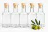 5er Set Glasflaschen 250 ml mit Naturkorken Produktbild-Vorschau 1