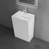 doporro freistehendes Standwaschbecken BTH: 55x42x85cm weiß Produktbild-Vorschau 2