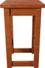A wooden stool or small table on a white background. Produktbild-Vorschau