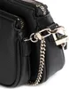 A close-up shot of a black handbag. Produktbild-Vorschau