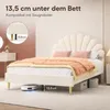 Łóżko dziecięce INONEFT, łóżko tapicerowane 140x200 cm, Podgląd zdjęcia produktu 9