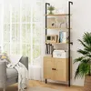 A living room scene with a bookshelf and a sofa. Podgląd zdjęcia produktu