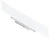Ceinture pour homme Ladeheid en tissu P10 (blanc-argent, Voir les images du produit 4