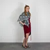 Baumwolltuch - Pareo - Sarong - Sterne - grau-weiß Produktbild-Vorschau 7