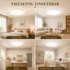 24W LED Deckenleuchte 3000K-6000K RGB Dimmbar Deckenlampe Produktbild-Vorschau 4