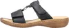 Rieker Damen Pantolette mit Klettverschluss und T-Riemen Produktbild-Vorschau 1