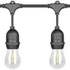 MasterLED Outdoor Lichterketten 24V 10m – E27 ST14 - 2700K Produktbild-Vorschau 9
