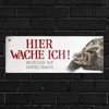 Metallschild mit Schildkröte Motiv und Spruch: Betreten auf Produktbild-Vorschau 7