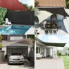 vidaXL Markýza 160 g/m² trojúhelníková oranžová 3x4x5 m Náhled obrázku produktu 3