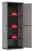 Kunststoffschrank Jolly 68 cm x 166 cm x 39 cm Dunkelgrau, Produktbild-Vorschau 2