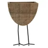 Clayre & Eef Blumentopf 17x13x25 cm Braun Holz Produktbild-Vorschau 1