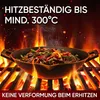 Gusskönig Gusseisen-Wok 35 cm mit Ringreiniger Produktbild-Vorschau 6