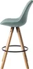 home24 Barstuhl - 2er-Set - Webstoff / Massivholz Gummibaum Produktbild-Vorschau 4