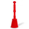 A red plunger is shown against a white background. Produktbild-Vorschau